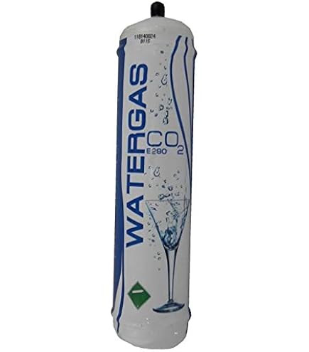 Bombole CO2 Monouso 600g Per Gasatori Domestici - 6 Pezzi, Attacco M11x1