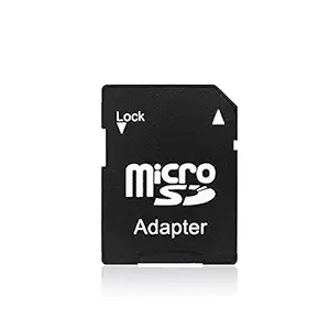 TCOS TECH MicroSD Micro SDHC to SD Memory Card Adapter Card Reader Converter - Black