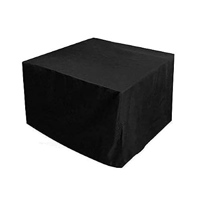 SIRUITON Housse Meuble de Jardin Impermeable Anti-UV/Anti-l'eau/Anti-l'humidité Oxford Couverture pour Meubles de Jardin (120 × 120 × 74 cm)
