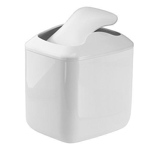InterDesign 93641EU Una Abfalleimer, weiß - 3
