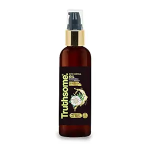 Truthsome Anti-Hairfall Oil with Bhringaraj & Infused with Bamboo Oil ? No Silicones, Sulphates, Parabens, Phthalates - 200 ml