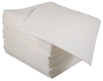 Case of 5000 (10 x 500) White Paper Napkins 33cm x 33cm by Crown Supplies