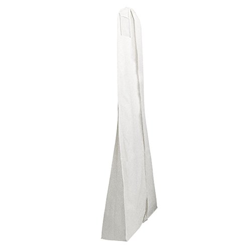 Atmungsaktiver Kleidersack für Hochzeitskleider – Weiß – 183 cm – Hangerworld - 2