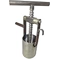 Parik Enterprises seviya Machine for Making Chakli Gathiya Sevaiya with 3 Different Jalis- Silver Extra Heavy Commercial Used