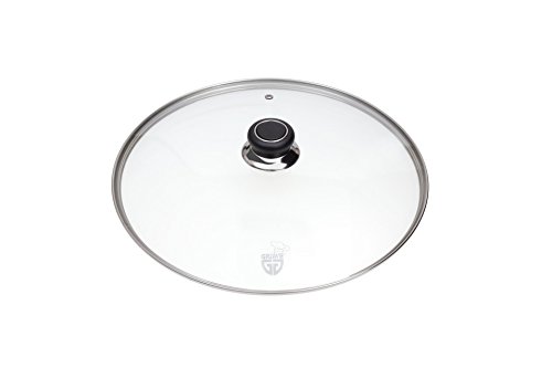GRÄWE® Glasdeckel 28 cm mit Edelstahlring