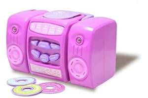 Amazing Crystal Gifts Chad Valley CD Player - Pink And Pressing Play To Hear Their Favourite Tunes