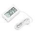 Produktbild Mini Portable ConvenientLCD Refrigerator Freezer Fridge Digital Thermometer Humidity Meter Temperature -50~110°c White