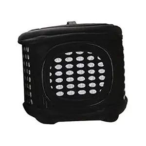 Aswadh Folding Pet Dog Cat Carrier Kittten Puppy Backpack Bag Black