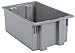 Produktbild akro-mils 35190 Nest und Stack Kunststoff Lagerung und Verteilung Tote, cm L – RTL1272 von 39 W von 25,4 cm H, Grau, Fall von 6
