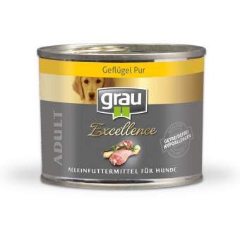 Preisvergleich Produktbild Grau GmbH Exc Adult GeflüGel pur Sparpaket: 24x 400g