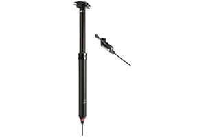 ROCKSHOX Seatpost Reverb Stealth-Plunger Remote (Right/Above, Left/Below) 31.6 100mm Travel2000mm (Includes Bleed Kit & Matchmaker X Mount) C1 Tija de sillín telescópica, Unisex, Negro, 170mm Travel