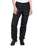 sehr atmungsaktiv Jack Wolfskin Damen hose Atmosphere Pants, Black, M, 1501301-6000003