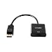 Produktbild drf8090w-eop LESHP Schwarz 4K DP zu HDMI DisplayPort zu HDMI Stecker zu Buchse Adapter Konverter