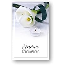 64-1050 Carte Sincères Condoléances Citation Charles Péguy Gris Argenté Brillant Livre Page Qui