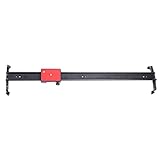 Große Ladekapazität: Der Schieber ist leicht, kann jedoch Lasten bis zu 5 kg / 11 lbs mit einer maximalen Kamera-Bewegungsentfernung von 31 