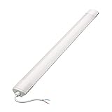 feuchtraumleuchten verbinden Bruchsichere, weiße Kunststoffhaube (robust und blendfrei)