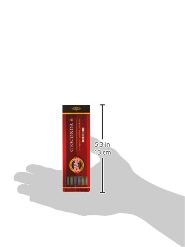 KOH-I-NOOR Metallic Farbminen für Fallbleistift (6 Stück) - 3