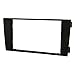 Produktbild tomzz Audio ® 2403-040 Doppel DIN Radioblende für Audi A6 C5 B4, Symphony, schwarz