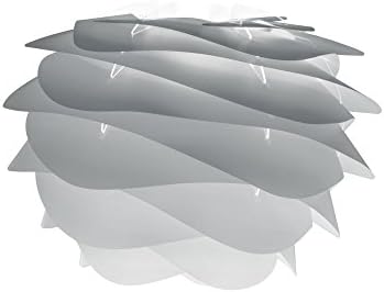 Vita Copenhagen Carmina Mini Pendant Light Shade - Misty Grey - With White Cord Set