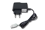 Longitud: ca. 2m vhbw 220V Adaptador, Cargador, Cable de Carga para baterías RC con conexión Tamiya y tensión de 6.0V