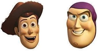 TOY STORY- BUZZ LIGHT YEAR AND WOODY CARDBOARD MASKS