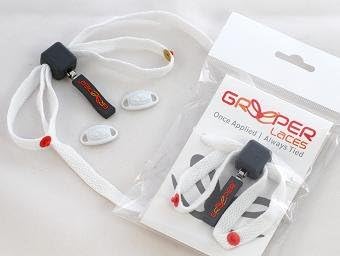 Greeper Shoe Laces - Flats White - Once Applied Always Tied