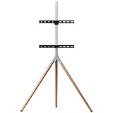One For All Universal Tripod TV Stand – Screen Size 32-65″- LCD/LED/Plasma/OLED/QLED TVs – 360° Swivel and Height Adjustable – VESA 400×400 – Elegant Design – WM7472