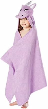 Purple Unicorn Hooded Towel