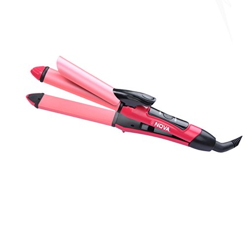 Essential NOVA 2 in 1 Hair Straightener and Curler ( Pink ) RS.329 (76.00% Off) - Amazon Essential NOVA 2 in 1 Hair Straightener and Curler ( Pink ) RS.329 (76.00% Off) - Amazon