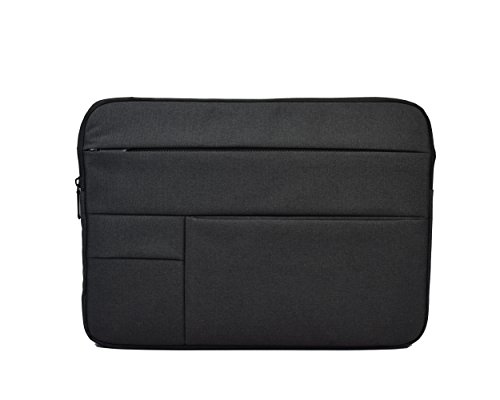 HiChange Laptop Sleeve Schutztasche für 13 13,3 Zoll 13 inches Apple MacBook Pro MacBook Air Lenovo Air Huawei matebook 13 13,3 Zoll 13 inches andere Tablets mit der gleichen Größe schwarz