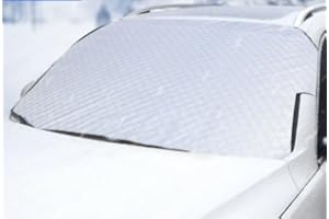 KARELLS Car Windscreen Cover,140x101cm Windshield Cover for Ice and Snow,Windshield Front Window Cover for Car SUV Van,for Most Cars