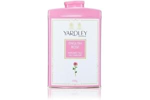 Yardley London English Rose Perfumed Talc for Women, 100g