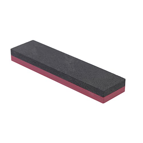 Anself 800/3000 Grit Double Side Kombination Whetstone Alumdum Meßerschleifstein Schleifstein für Meßer 100 * 25 * 10mm