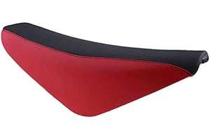 TUOSERVO Red Flat Tall Foam Seat for CRF50 Style 110/125/140cc Pit Trail Dirt Bikes 1pcs