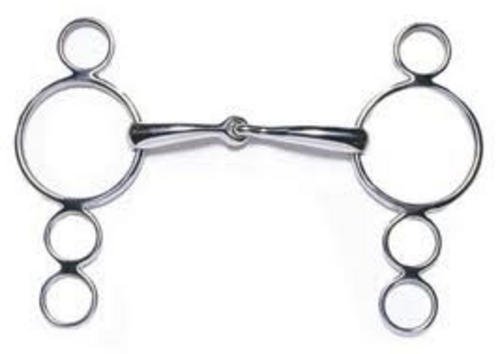 Continental-Gag-3-Ring-Jointed-Snaffle-Bit-Size-5-