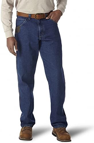 Wrangler Riggs Workwear - Jeans Stile Falegname Ripstop, da Uomo, 34W x 30L