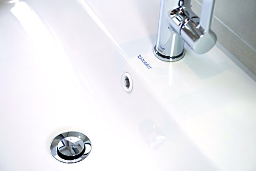 KNOPPO® Waschbecken Überlauf Abdeckung, Überlaufblende – Ring (weiß) - 3