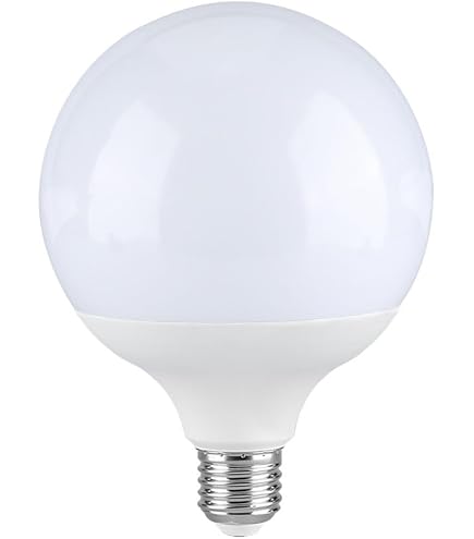 Optonica LED 1847 Lampadina Led Globo 15W E27 G120 Bianco Caldo 3000K - Foto 8
