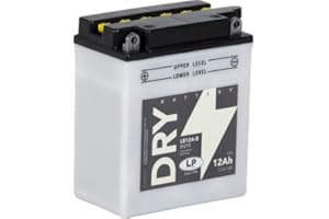 LP BATTERIES Batería seca para moto Landport LP 12Volt, 12Ah/10hr, 165 CCA- LB12A-B