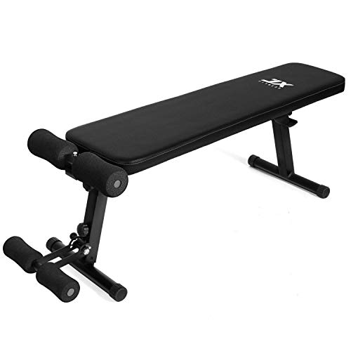 Foldable Flat Weight Bench Sit up Abdominal Bench Gym Fitness Exercise Workout Decline Incline Bench Press