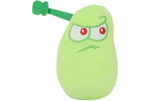 Aolivia Pvz plush-come with 50pcs stickers, Pvz stuffed doll, Cute plants pvz soft toys (laser bean)