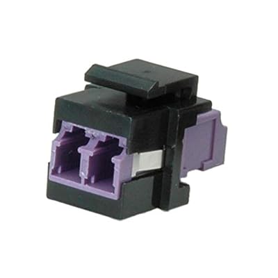 ROLINE Raccord Optique LC/LC Duplex multimode, Keystone, OM4 câble de Fibre Optique - Câbles de Fibre Optique (Keystone, OM4)
