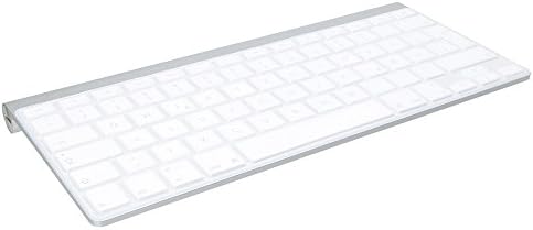 Jewado® Silicone Keyboard Protector Cover for MacBook, Air &amp; Pro 13 15 17 Air 13 Inch, with EU/US Enter (German, Russian, English, Russian, English, Arabic, Clear) transparent Transparente (ISO EU Layout)