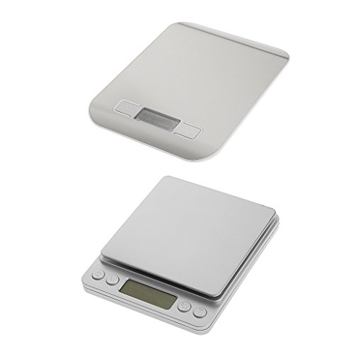 Gazechimp Mini 3kg Digtal Wagge Küchenwaage Briefwaage Digitalwaage Für Küche Apotheke - 5