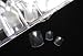 100 False Clear TOE NAILS in Sizes 1 - 10 PLUS 2g Nail Glue