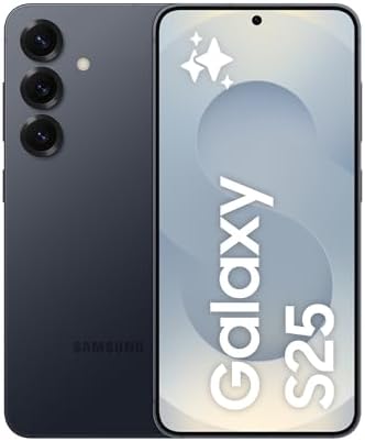 Samsung Galaxy S25 Smartphone AI, 3 anni di Garanzia del produttore, Display 6.2'' FHD+ Dynamic AMOLED 2X, Fotocamera 50MP, RAM 12GB, 256GB, 4.000 mAh, Blueblack [Versione italiana]