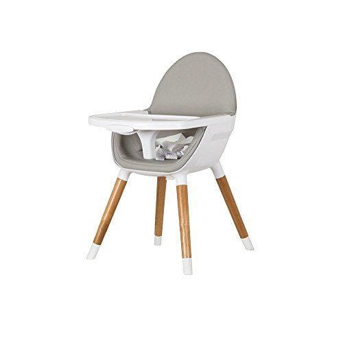 Kinderstuhl / Hochstuhl Ibaby Nuby. Natur lackiert. Abnehmbare Fach. Schaum extrem bequemen Sitz. - 9