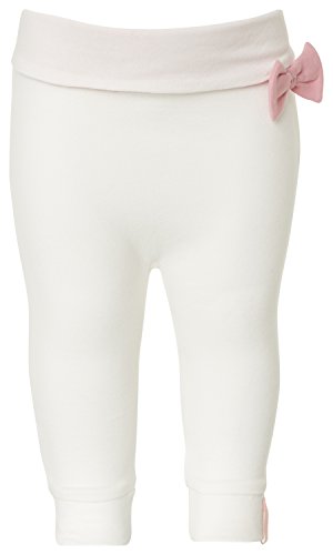 Noppies Baby Girls G Pants jrsy comfort Sue Trousers, Off-White (off White C010), 6-12 months (Manufacturer size: 80)