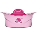 Milton Regalia Plastic Casserole with Lid, 230mm, Pink