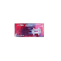 Alternative view of Gadget Wagon 26 to 55" Fixed LCD/LED/Plasma TV Wall Mount Bracket Flat Panel TV (Black)